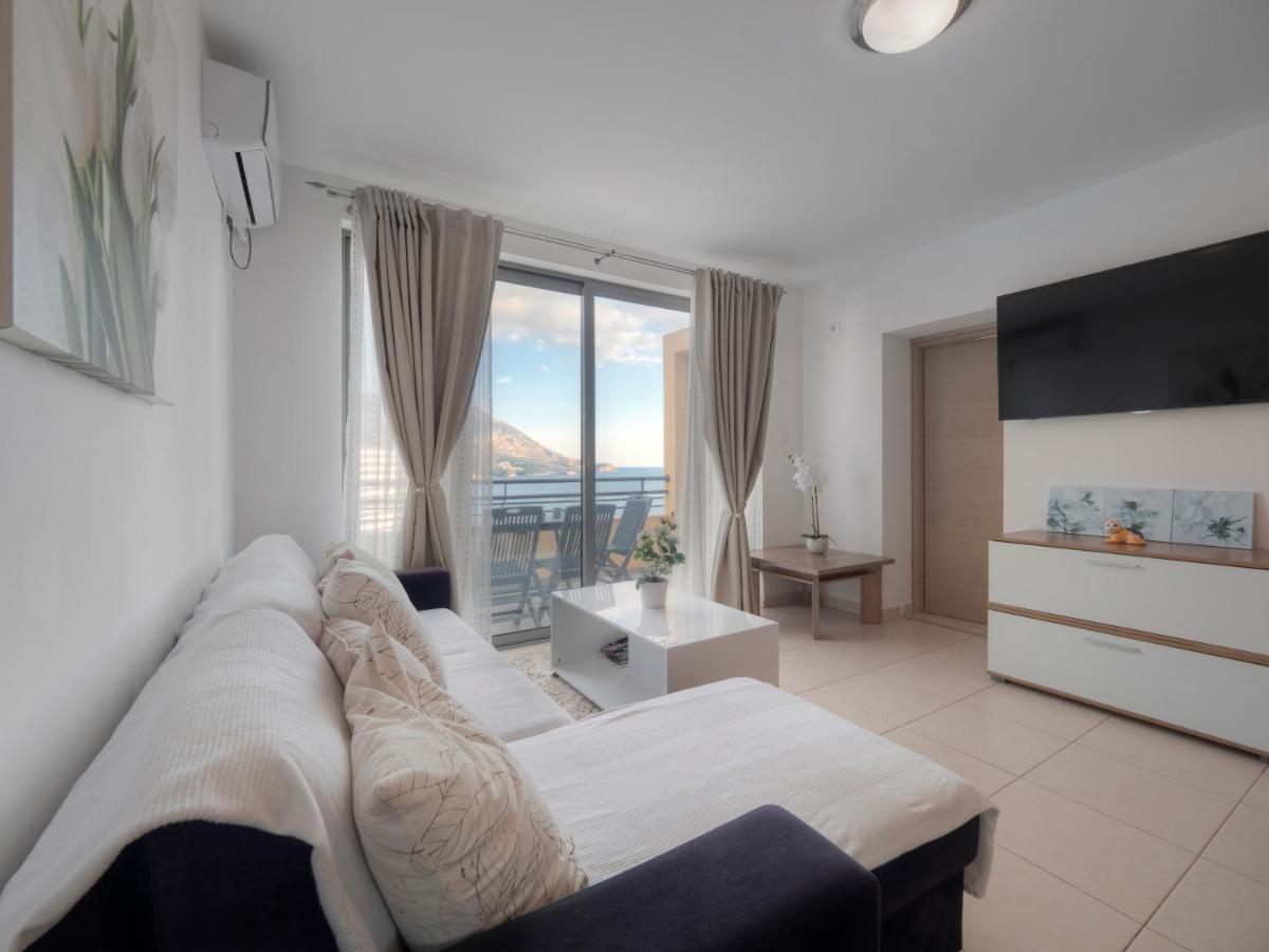 Sea View Two Bedroom Family Apartment With Pool - Sunset Ivanovici Becici  Bagian luar foto